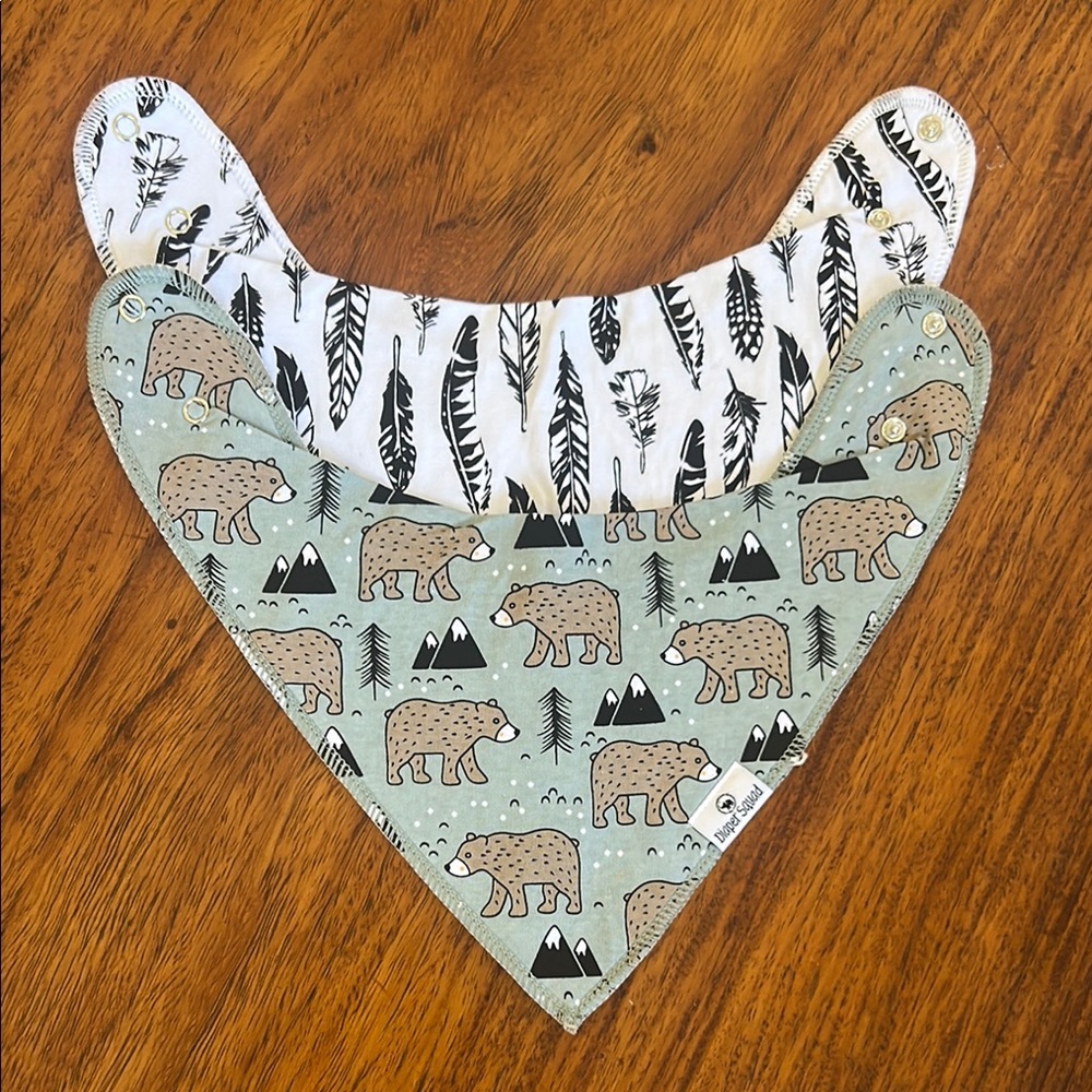 Diaper Squad bibs